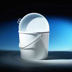 Hobbock Kunststoff lebensmittelecht und UN 18 l PE